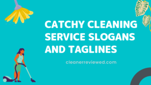 cleaning service slogans and taglines